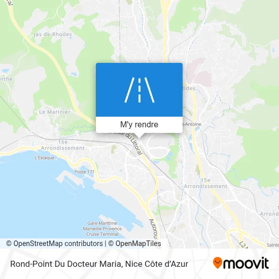 Rond-Point Du Docteur Maria plan