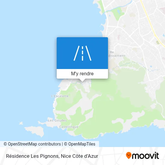 Résidence Les Pignons plan