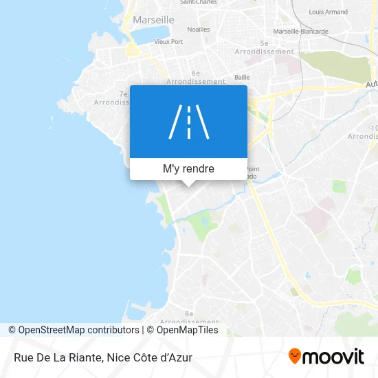 Rue De La Riante plan