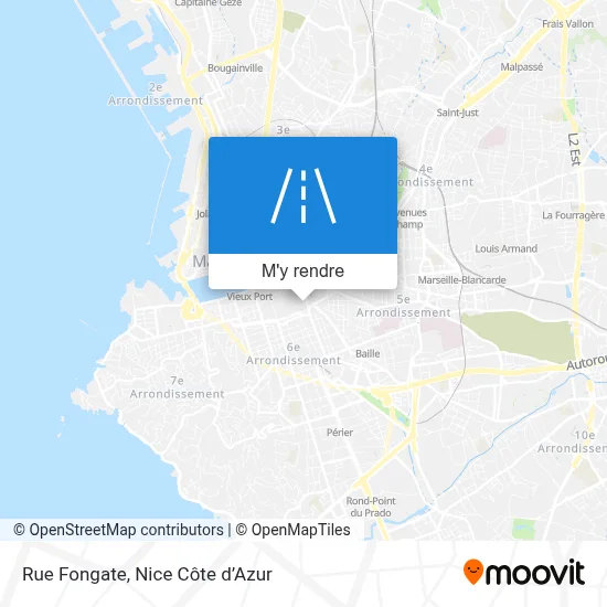 Rue Fongate plan