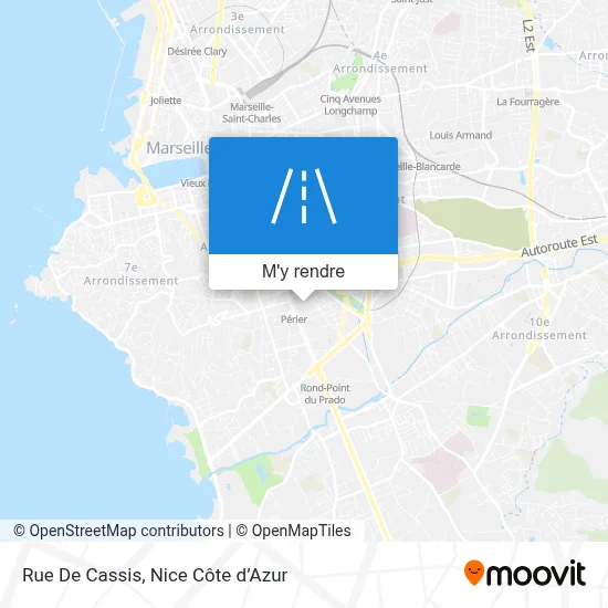 Rue De Cassis plan