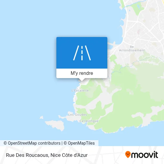 Rue Des Roucaous plan
