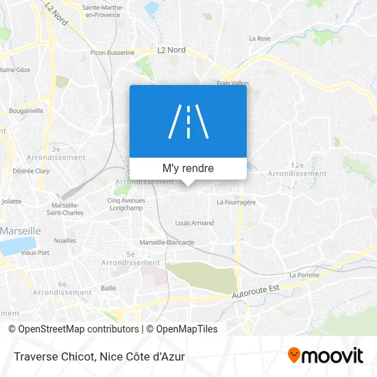 Traverse Chicot plan