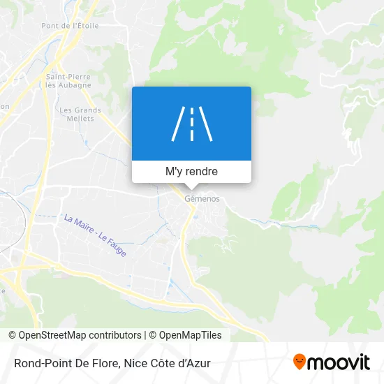 Rond-Point De Flore plan