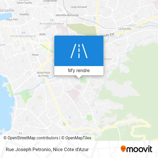Rue Joseph Petronio plan
