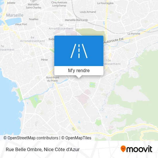 Rue Belle Ombre plan