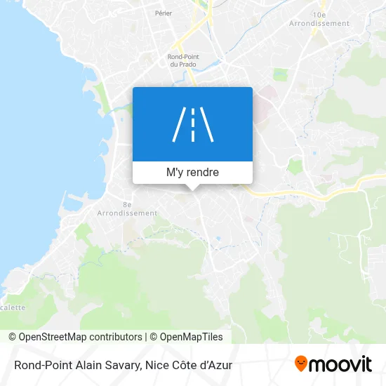 Rond-Point Alain Savary plan