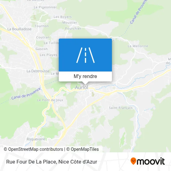 Rue Four De La Place plan
