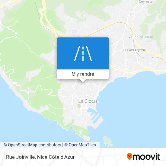 Rue Joinville plan