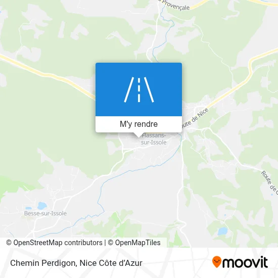 Chemin Perdigon plan