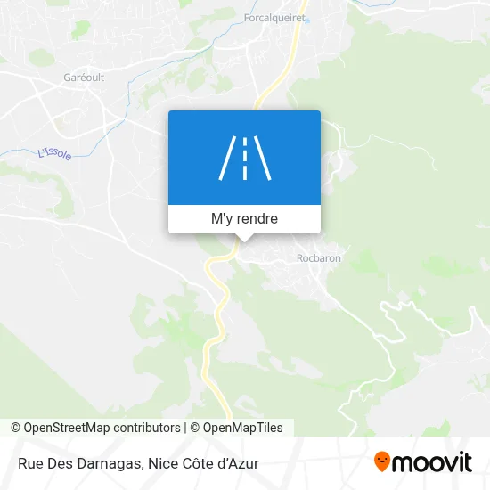 Rue Des Darnagas plan