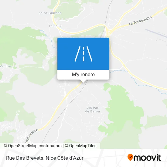 Rue Des Brevets plan