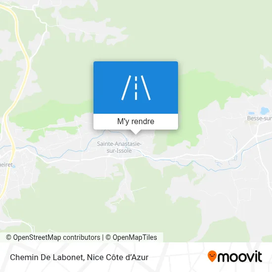 Chemin De Labonet plan