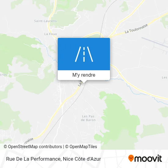 Rue De La Performance plan