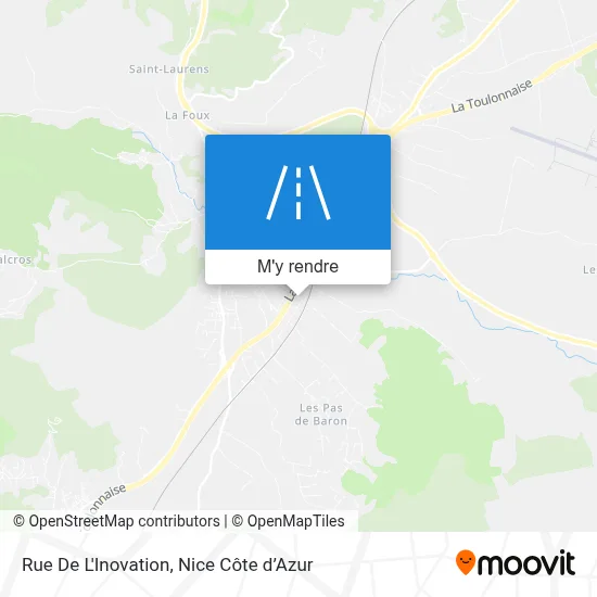Rue De L'Inovation plan