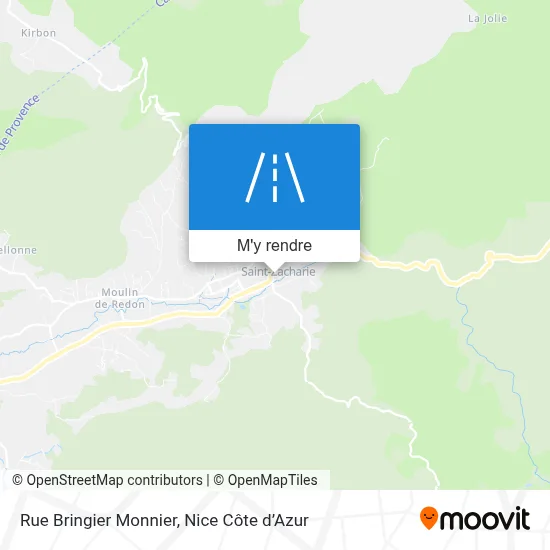 Rue Bringier Monnier plan