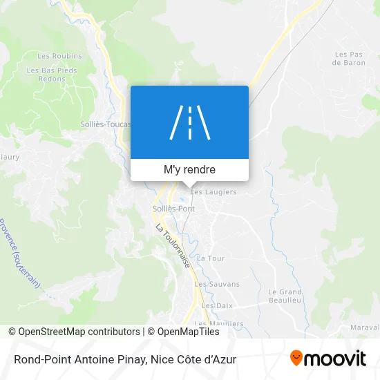 Rond-Point Antoine Pinay plan