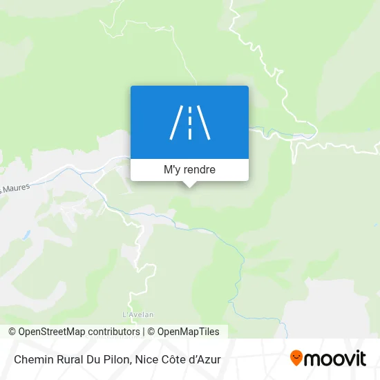 Chemin Rural Du Pilon plan