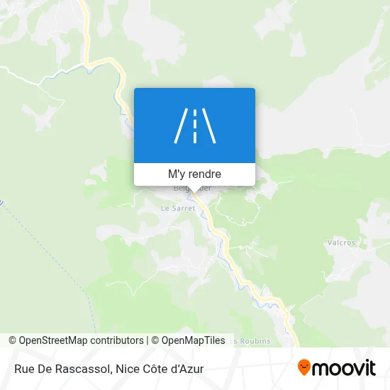 Rue De Rascassol plan