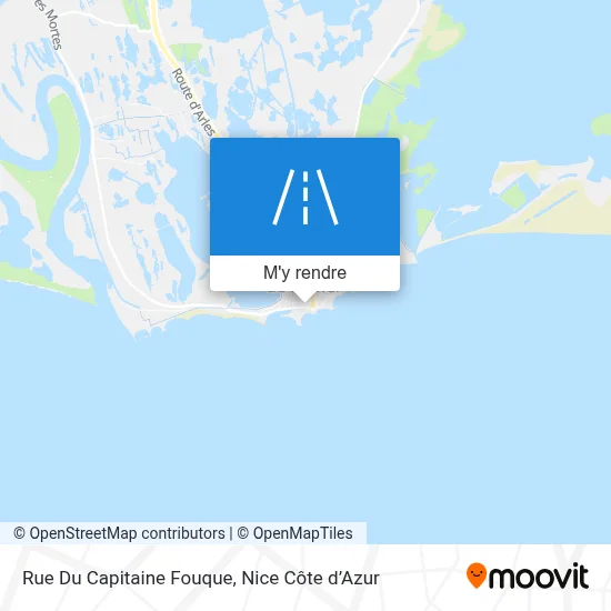 Rue Du Capitaine Fouque plan