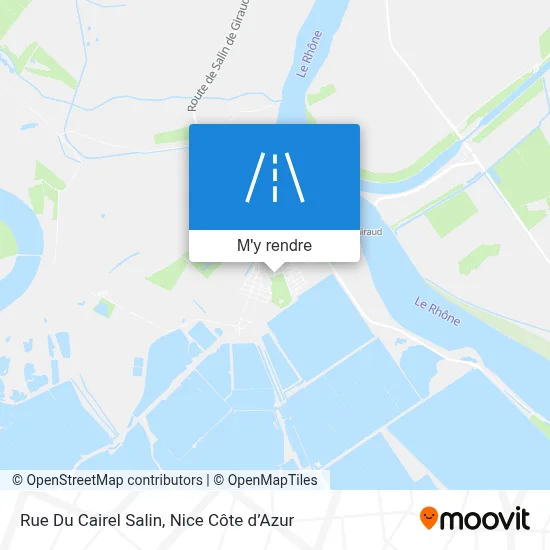 Rue Du Cairel Salin plan