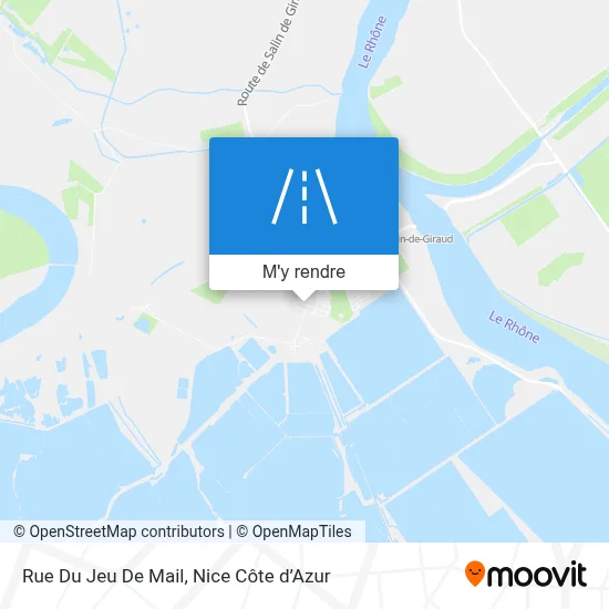 Rue Du Jeu De Mail plan