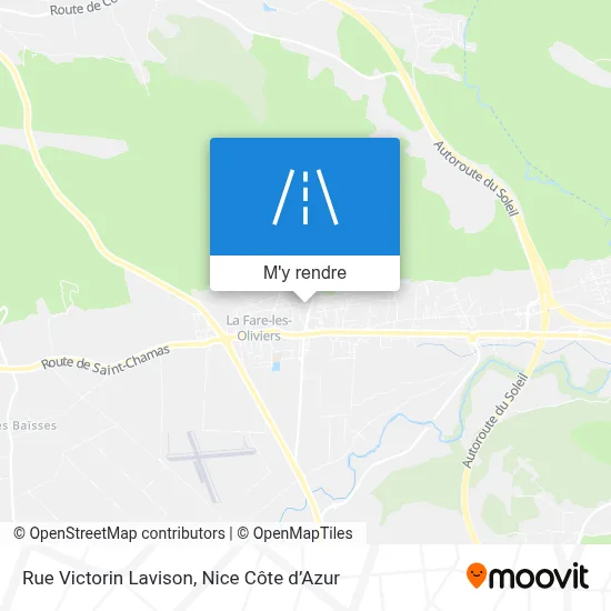 Rue Victorin Lavison plan