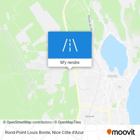 Rond-Point Louis Bonte plan