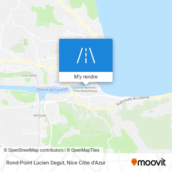 Rond-Point Lucien Degut plan