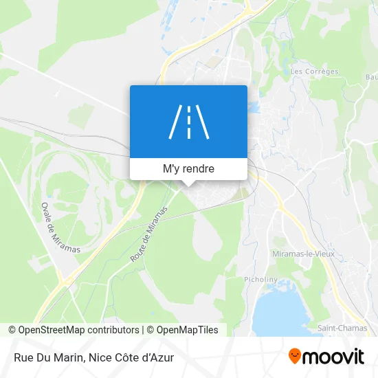 Rue Du Marin plan