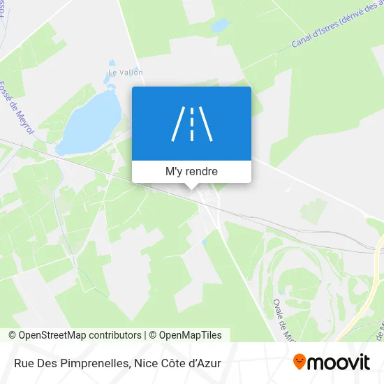 Rue Des Pimprenelles plan