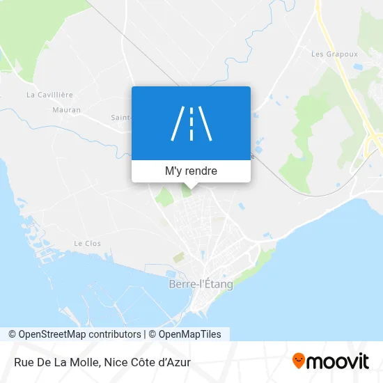 Rue De La Molle plan