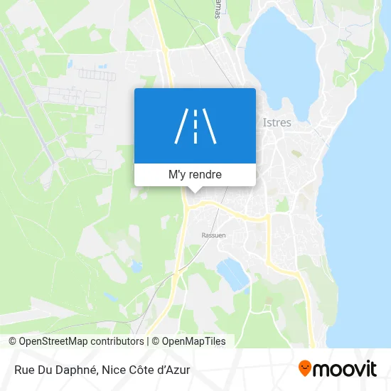 Rue Du Daphné plan