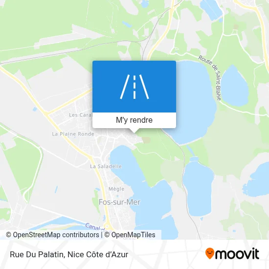 Rue Du Palatin plan