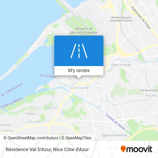 Résidence Val D'Azur plan