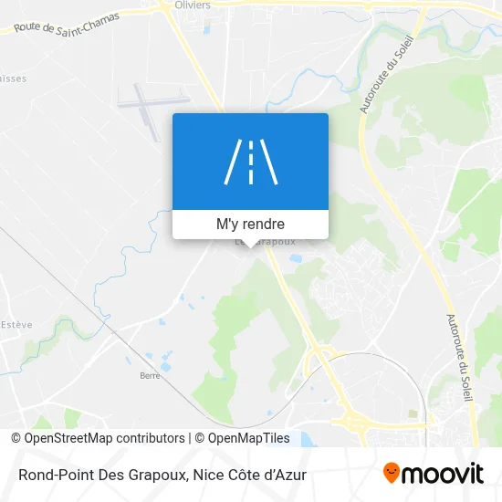 Rond-Point Des Grapoux plan