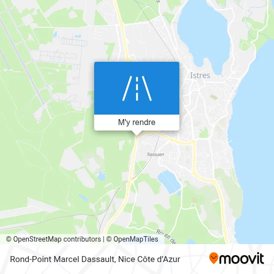 Rond-Point Marcel Dassault plan