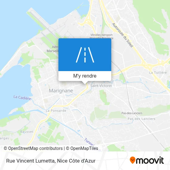 Rue Vincent Lumetta plan