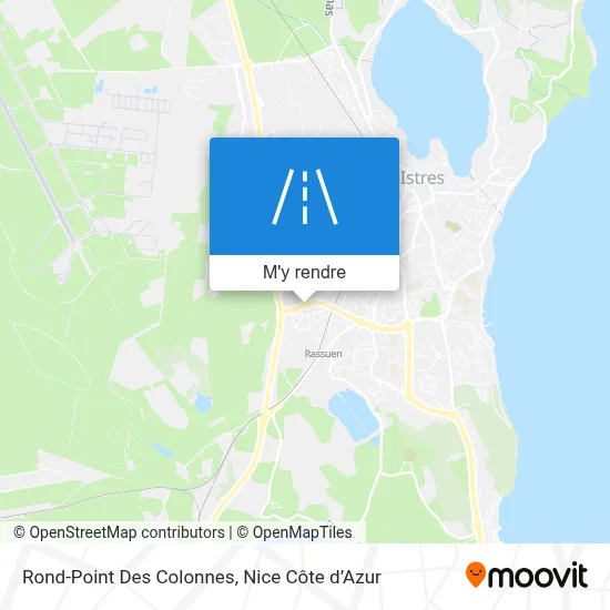 Rond-Point Des Colonnes plan