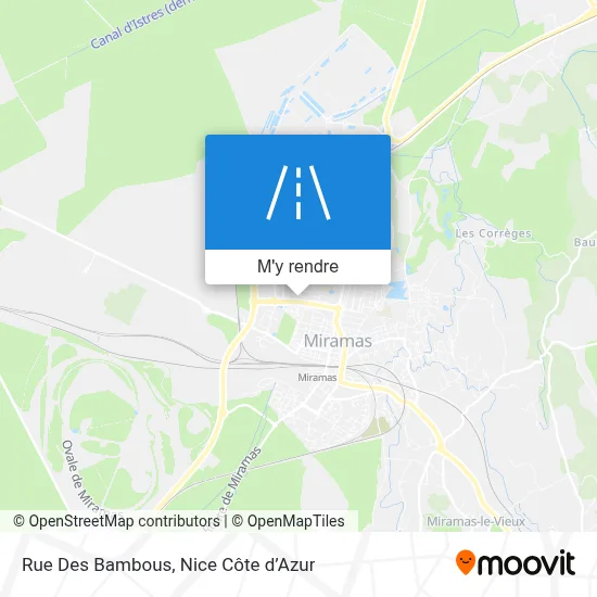 Rue Des Bambous plan