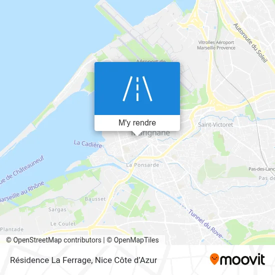 Résidence La Ferrage plan