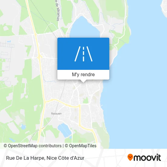 Rue De La Harpe plan