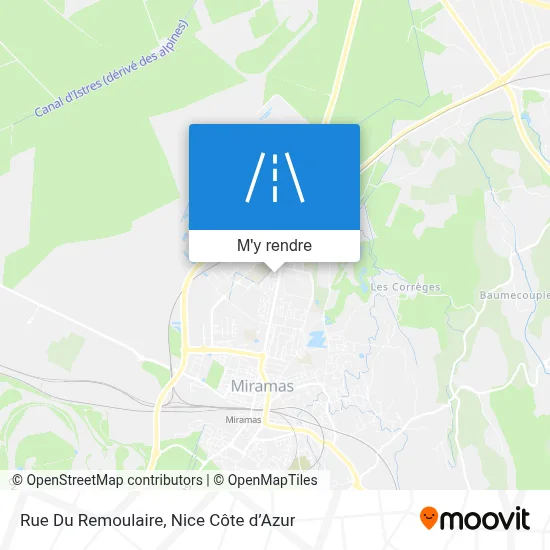 Rue Du Remoulaire plan