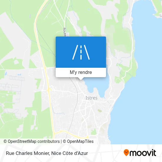 Rue Charles Monier plan