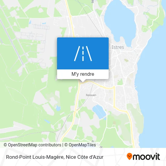 Rond-Point Louis-Magère plan