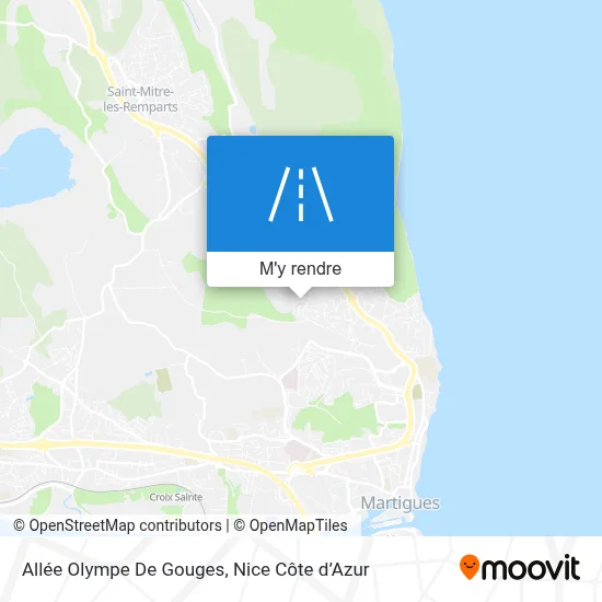 Allée Olympe De Gouges plan