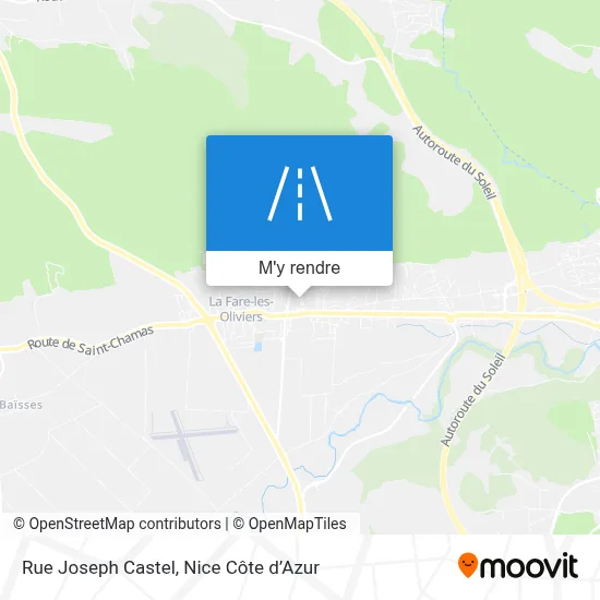 Rue Joseph Castel plan