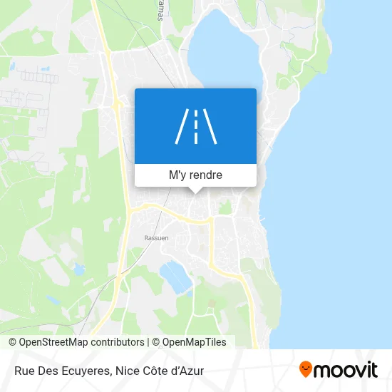Rue Des Ecuyeres plan