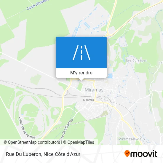 Rue Du Luberon plan
