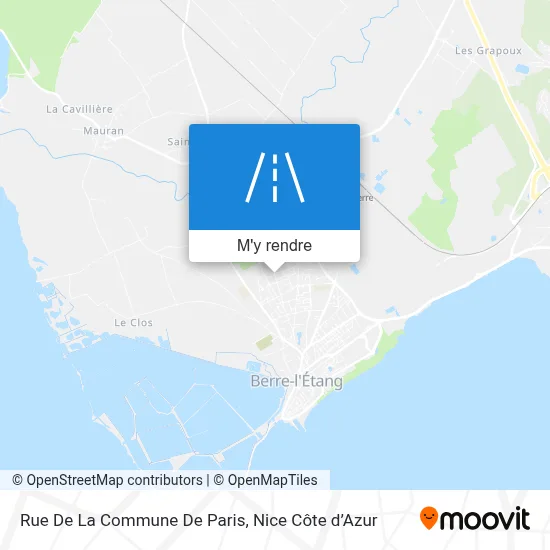 Rue De La Commune De Paris plan